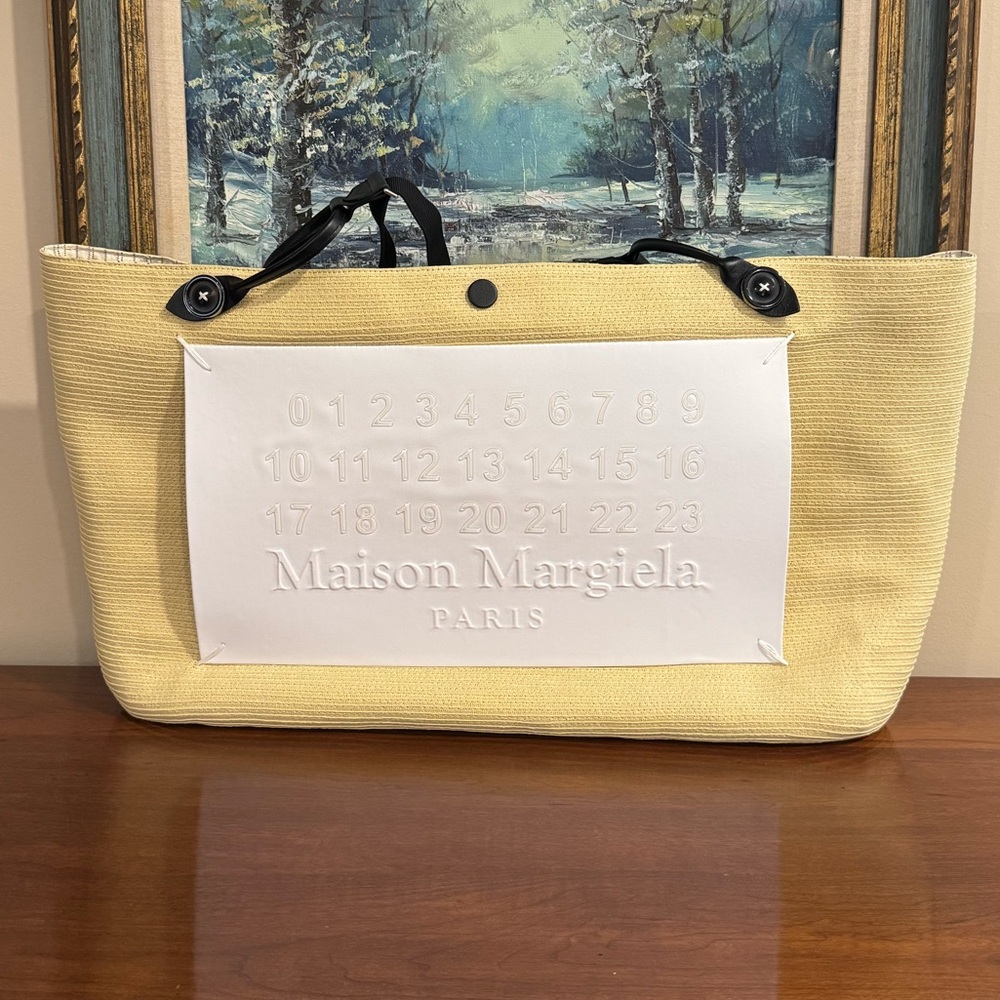 Maison Margiela Raffia XL Tote Bag